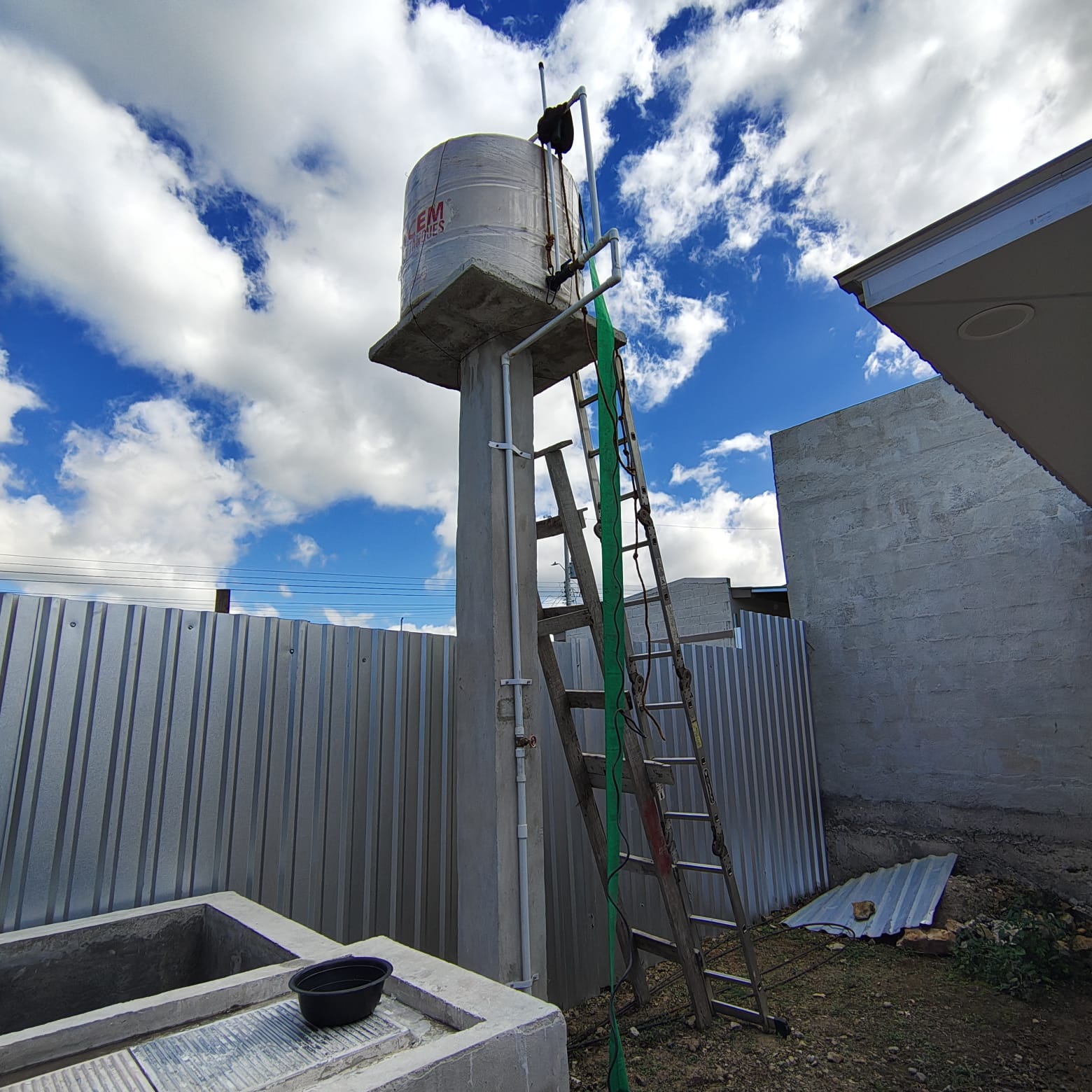 Lavado de cisterna - ejemplo 2